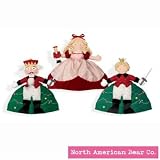 North American Bear Topsy Turvy Doll, Clara/Nutcracker