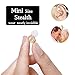 Mini Sound Amplifier, Ear Sound Enhancer, Noise Reduction, Enhanced Speech, Feedback Cancellation, Suitable for Adults, Elderly, Children, Left and Right Ears (3-Year Warranty)