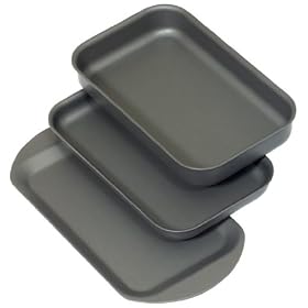 Mermaid Companion Trio Hard Anodised Baking Tray Trio Set