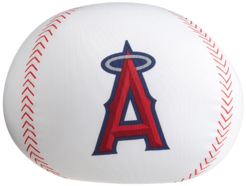 MLB Los Angeles Angels 12-Inch Spandex Baseball Shaped Whoochie Pillow