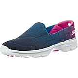 Skechers Performance Women's Go Walk 3 Aura Slip-On Walking Shoe