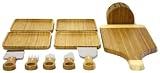 Mango Leaf 15500 Bamboo Cheese and Server Set