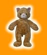 15" Ginger Cat Make Your Own *NO SEW* Stuffed Animal Kit w/T-shirt