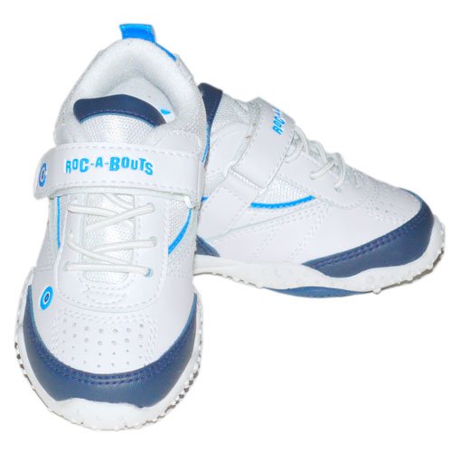 Roc-A-Bouts Toddler Boys Shoes White Sneakers Toddler 5-10