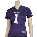 Nike Kansas State Wildcats #1 Ladies Purple Replica Football Jersey
