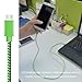 Micro USB Cable, Boxeroo 3.3ft/1m High-Speed Colorful Rugged Nylon Braided Tangle-Free with Stainless Steel Connector for Samsung, HTC, Nokia, Sony, LG, Android and More[10-Pack]