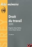 Droit du travail 2011
