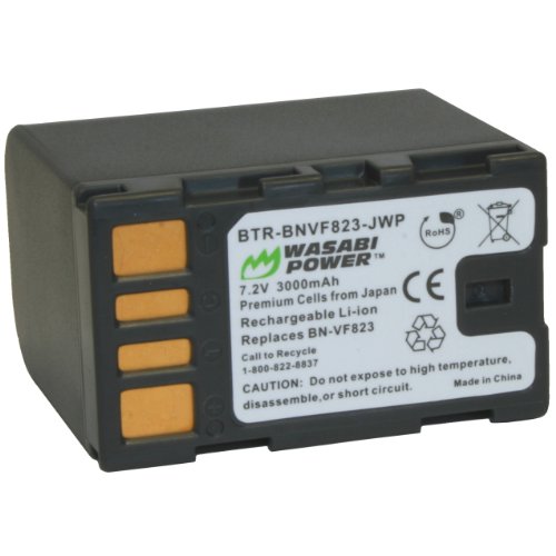 Wasabi Power Battery for JVC BN-VF823USPB0047QBUXE 