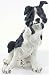 Border Collie Puppy Dog Figurine