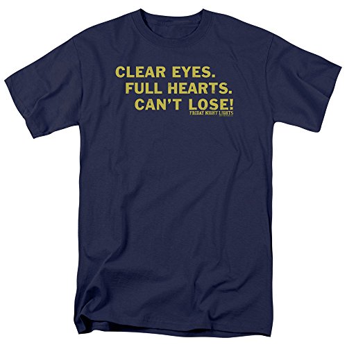 Friday Night Lights Clear Eyes Mens Short Sleeve Shirt