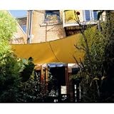 Coolaroo 17'9 Square Shade Sail with Hardware Kits, Desert Sand