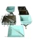 17pc 4-person Modern Chocolate/Cheese Fondue Set