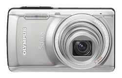 Olympus Stylus 7040 14 MP Digital Camera with 7x Wide Angle Dual Image Stabilized Zoom and 3.0 inch LCD (Titanium)