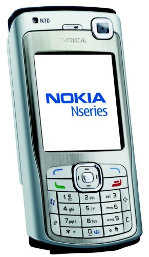 NOKIA - Téléphone portable - N70 - Argent Noir