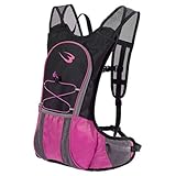 ランニングバッグ　ウエストポーチ付き　ピンク