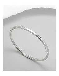 Bangle Bracelet In Sterling Silver