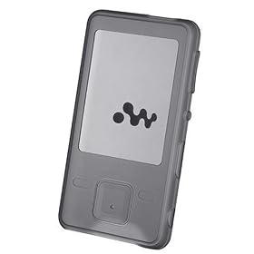 Sony CKMNWZA820B Black silicon case for NWZA820