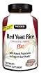 Weider Red Yeast Rice Plus with Phytosterols - 180 Tablets