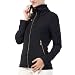 GOLFINO Technostretch-Fleecejacke - Schwarz
