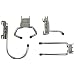 Triton Products 1745 Storability LocHook 4-Piece Hook Assortment for Combination Rail