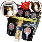 Dogs Sable Border Collies - Sable Border Collie - Coffee Gift Baskets - Coffee Gift Basket