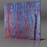 GUSTAV KLIMT BEECH FOREST  Framed Canvas Art Print Ready To Hang NEW