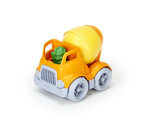 Green Toys Mixer Vehicle, Yellow/Orange