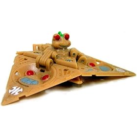 Bakugan New Vestroia Bakuneon LOOSE Single Figure Special Attack TRAP Sub Terra (Brown) Tripod Epsilon