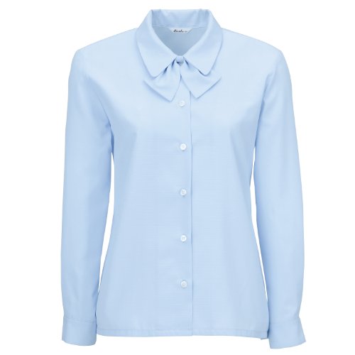 [ボンマックス] BONMAX 【甘さと高級感／ファンシーワッフル】 リボンブラウス（長袖） RB4102