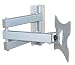 Electronics : 25 Inch Swing Arm Wall mount for LCD TV and Flat Panel Plasma Television VESA200/200x100 Black 1O0