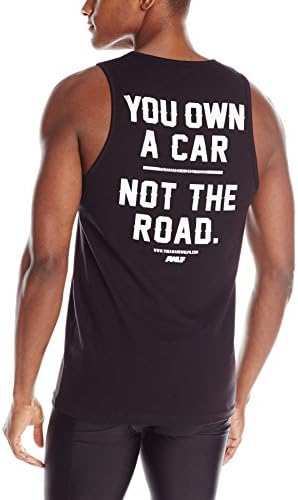 The Awarewolfs "You Own A Car Not The Road" Tank Top, Meduim