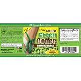 Coffee Extract | Pure Super Green Coffee Bean Extract ™ 800mg of coffee extract | 60 capsules; 30 day supply | Strongest on Amazon!