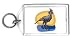 Keychain with nature, environment, savannah, fauna, serpentarius, sagittarius, bird, ...