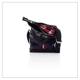  Fatboy Metallic Soulbag Carrying Bag, color = Metallic Black; size = Medium