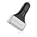 Toplus 9.6A / 48W 4-Port Fast Car Charger with Intelligent Technology USB Ports for iPhone, iPod, iPad, Samsung Galaxy /Edge, Note, Nexus, HTC, Motorola and More