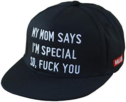 Madcapeau Unisex Breaking Dance Cool Cap Snapback Hip-Hop Hat black02