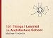 Search : 101 Things I Learned in Architecture School