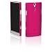 MSY GRAPHT Crystal Series クリスタルケース for Xperia NX Pink/ピンク EPA07-001PI