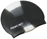 Reebok Tiedye Vertical Swim Cap (Black/White)