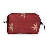 Small Clutch Purse Fabric: Dragonfly Chocolate