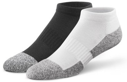 Dr. Comfort Diabetic No Show Socks (Medium (Men's 8.5-10/Women's 9.5-11), Pink)