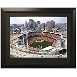 IMAGE OF Framed Aerial MLB Stadium Images - Dodger Stadium - Frontgate