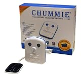 CHUMMIE Premium Bedwetting Alarm (Blue) with selectable tones, volume and vibration - Big Results in a Small Box