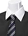 IDARBI Men's Two Tone Long Sleeve French Convertible Button Down Dress Shirt