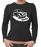 Mini Girlie T-shirt à manches longues T-Shirt XS-XL div. Couleurs