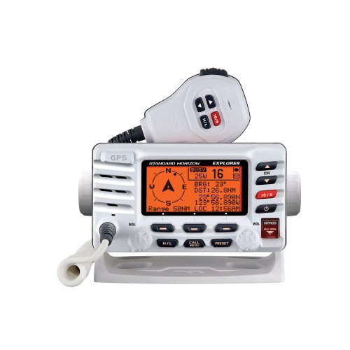 Standard Horizon GX1700W Standard Explorer GPS VHF Marine Radio - White