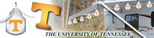 Polymer Products LLC NCAA-TEN100515 University of Tennessee Ten Globe String Light Set