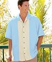 UltraClub Adult Cabana Breeze Retro Camp Shirt