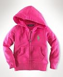 Ralph Lauren Girls Big Pony Hoodie