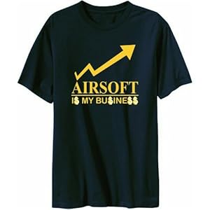 Airsoft ... Is My Business Sport Herren T-Shirt (Marineblau, Größen X-Small - XXX-Large) Airsoft ... Is My Business Sport Herren T-Shirt (Marineblau, Größen X-Small - XXX-Large)